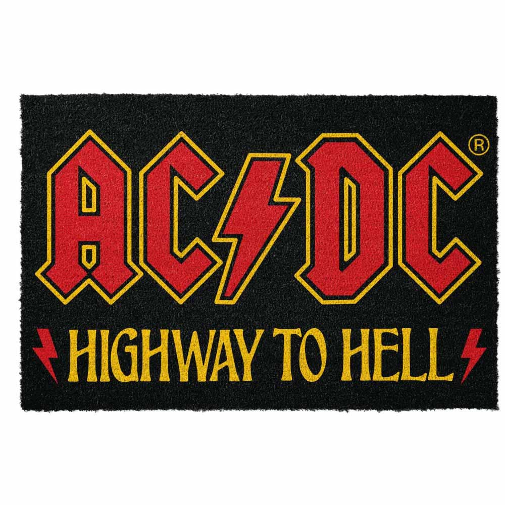 AC/DC エーシーディーシー (Back in Black 45周年 ) - HIGHWAY TO TELL / ドアマット - PGS